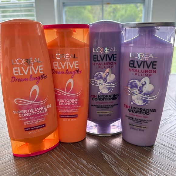 L'Oreal Hair New Unopened Loreal Elvive Shampoo And Conditioner Lot